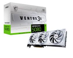 GEFORCE RTX 5080 16GB 256 bit MSI VENTUS 3X OC WHITE